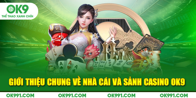 Giới thiệu chung về nhà cái và sảnh casino OK9