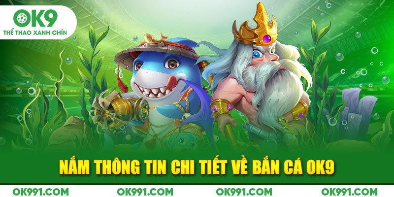 Nắm thông tin chi tiết về bắn cá OK9