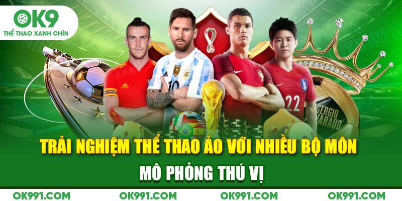 Trải nghiệm thể thao ảo với nhiều bộ môn mô phỏng thú vị